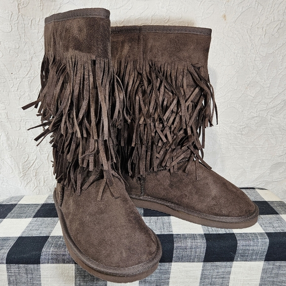 Silver Dew Shoes - Silver Dew Women's Cozy-4 Moccosin Style Boot